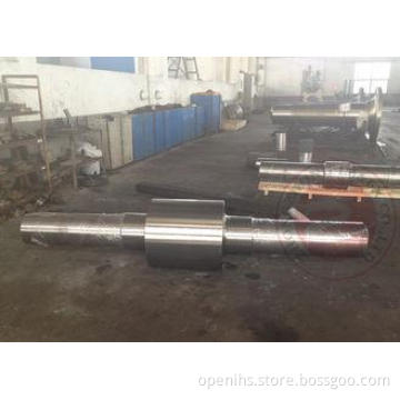 100 Ton Wheel Shaft Open Die Free Forging Mining Machinery